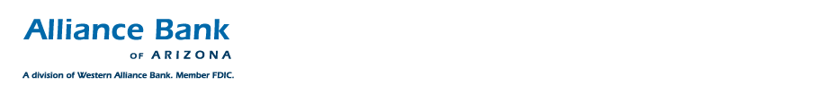 Alliance Bank of Arizona  Logo