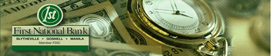 First National Bank Logo